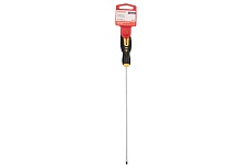 Шлицевая отвертка Rexant SL 3х200 мм, двухкомпонентная рукоятка 12-6423
