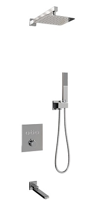 Душевой набор RGW Shower Panels SP-371 встраиваемый, хром