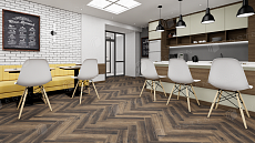 SPC ламинат Ensten Valland Parquet 600x125x4 мм, ECO 103-2B Каштан