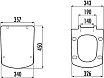 Унитаз-компакт Creavit Lara LR410+LR360