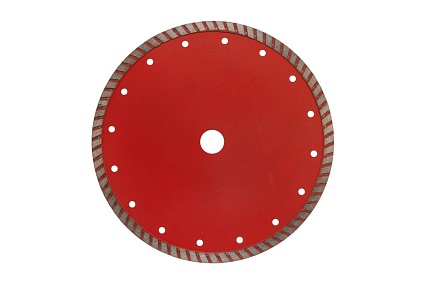 Диск алмазный отрезной Турбо (230x22.2x2.8x10 мм) Kranz KR-90-0125