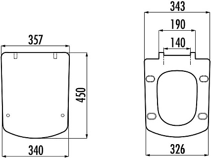 Унитаз-компакт Creavit Lara LR410+LR360