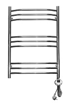 Полотенцесушитель электрический Domoterm Лаура П9 500x700 ER ТЭН справа, хром
