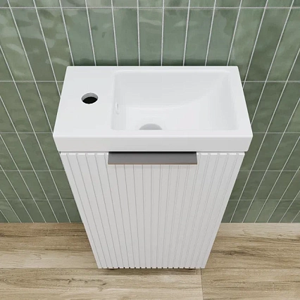 Тумба с раковиной Style Line Соло 40 см напольная