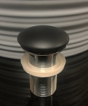 Донный клапан Gid BLm100 черный матовый керамический