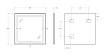 Зеркало BelBagno SPC-KRAFT-800-800-SENS-NERO 80x80 см сенсорный выключатель, черный