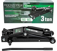 Гидравлический подкатной домкрат Rockforce 3т h min-135mm h max-400mm RF-T830020(17791)