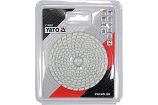 Диск алмазный шлифовальный 100 мм, Р100 Yato YT-48201