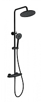 Душевая стойка Wonzon&Woghand Capsule WW-B3031-A-MB термостат, черный матовый