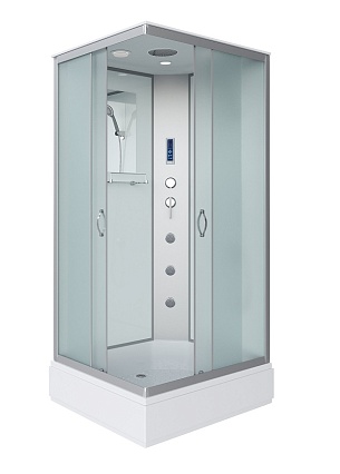 Душевая кабина Niagara NG 33974-14QF 90x70 стекло матовое, пульт управления, гидромассаж