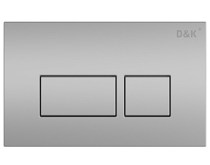 Кнопка смыва D&K Berlin DB1439002 хром матовый