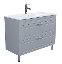 Мебель для ванной Iddis Oxford 100 см светло-серый