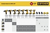 Бесщеточная дрель-шуруповерт Steher 12 В, 35 Нм, 2 АКБ х 2 Ач, кейс CDB-120-2