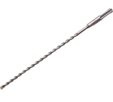 Бур по бетону, двойная спираль, Cobalt W-tip (6x260 мм; SDS PLUS) Denzel 705008