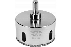 Сверло алмазное по керамограниту 68 мм Yato YT-60433