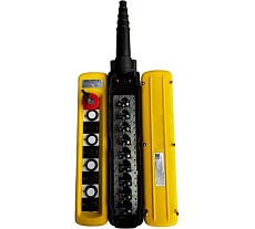 Пульт управления Tor XAC-A8713Y для талей электрических CD (8 кнопок, 1 скорость, ключ-марка, 380B) 1047465