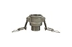 Алюминиевый камлок TITAN LOCK тип B розетка, наруж. резьба NPT 3" TL300BALN