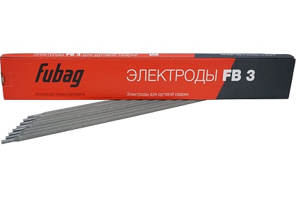 Электрод сварочный с рутиловым покрытием FB 3 (5 кг; 4 мм) Fubag 38871