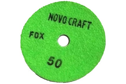 Диск алмазный гибкий черепашкa Fox 100 мм, № 50, сухой рез, 2 шт NOVOCRAFT PPTHW0200050