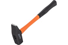 Слесарный молоток Sparta 1500 г, фибергласовая обрезиненная рукоятка 10381