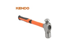 Молоток с круглым бойком KENDO с фибергласовой рукояткой, 900 гр 25147