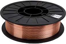 Проволока сварочная омедненная ER 70S-6 (1 мм; катушка D200; 5 кг) Solaris WM-ER70S6-10050