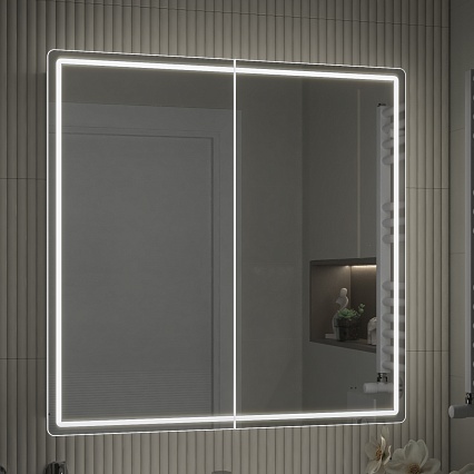 Зеркальный шкаф Vigo Geometry Classic 100 см