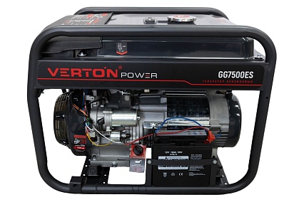 Генератор бензиновый Verton POWER GG7500ES 01.15815.15819