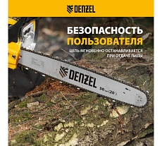 Цепная бензиновая пила Denzel DS-5820 95238