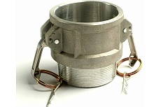 Алюминиевый камлок TITAN LOCK типа B серия &quot;EcoLine&quot;, розетка наружная резьба BSP 6&quot;, TL600BAL-EL