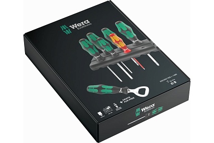 Набор отверток WERA 6 шт, с открывалкой WE-203775