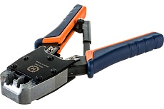 Обжимной инструмент Lanmaster 6P, 8P, с храповым механизмом LAN-CRI-500R