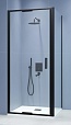 Душевой уголок RGW Stilvol SV-145B (SV-05B + Z-050-2B) 80x110 прозрачное, черный 703214581-14