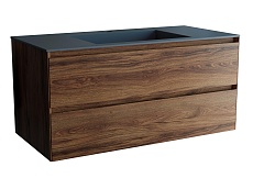 Тумба с раковиной Vincea Luka 100 см 2 ящика C.Oak
