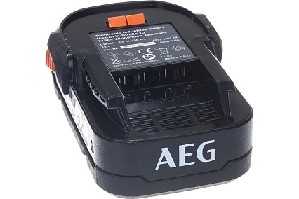 Аккумулятор (18 В; 2.0 А*ч; Li-Ion) + зарядное устройство SETL1820AL AEG 4935478072