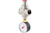 Редуктор давления PROFACTOR поршневой, c манометром 3/4" PF PRV 251.20G