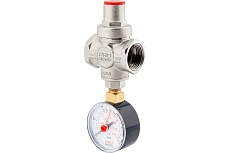 Редуктор давления PROFACTOR поршневой, c манометром 3/4&quot; PF PRV 251.20G