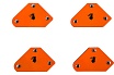 Уголки магнитные для сварки MCS (4 шт; углы 45/90/135; до 5 кг) Wester 344436