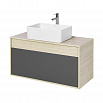 Мебель для ванной Акватон Лофт Урбан 100 см графит/дуб орегон