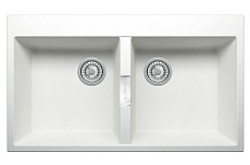 Кухонная мойка Tolero TL-862 №923 86 см белый