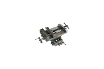 Крестовинные тиски PROMA KS-200P 25300105