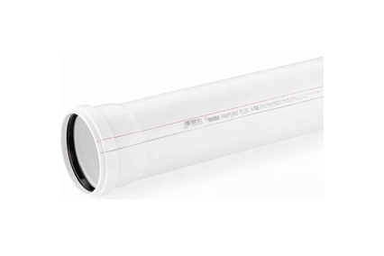 Труба для систем канализации REHAU RAUPIANO Plus Dy 50/3000 мм 11209341222