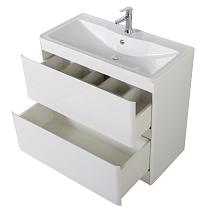 Мебель для ванной BelBagno Albano 70 см напольная, Bianco Lucido