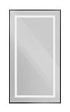 Зеркало BelBagno SPC-KRAFT-500-900-SENS-NERO 50x90 см сенсорный выключатель, черный