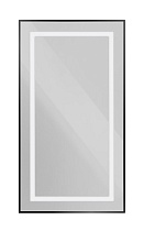 Зеркало BelBagno SPC-KRAFT-500-900-SENS-NERO 50x90 см сенсорный выключатель, черный