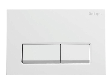 Кнопка смыва BelBagno BB-15R-BL белый глянец Кнопка смыва BelBagno BB-15R-BL белый глянец