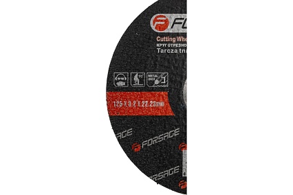 Круг отрезной по металлу (125x3.2x22.23 мм) Forsage F-CW105 19754
