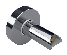 Комплект скрытого подключения Bemeta 131567813 для эл. полотенцесушителя, полированная сталь