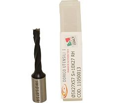 Сверло для глухих отверстий DORIGO HW Ø5x27x57.5 S=Ø10x27 Z=2 RH 11050013