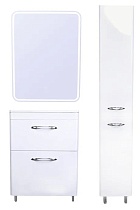 Мебель для ванной Style Line Каре Люкс 60 см напольная, белый